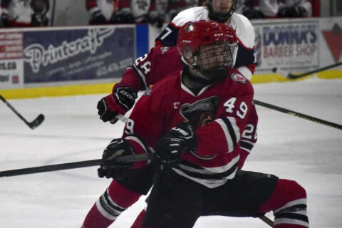 Picton forward Zack Brooks had two goals in Thursday night's win over Port Hope and has six points in his last six games.